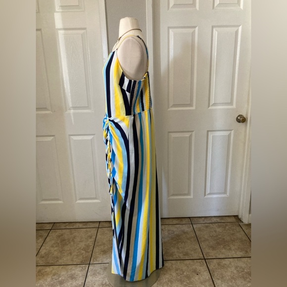 Vestido Dama Material Girl By Madonna Stripe Print Size XL - Picture 7 of 8